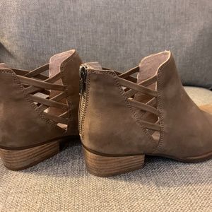 Never Worn Brown Booties Women's Size 6 1/2